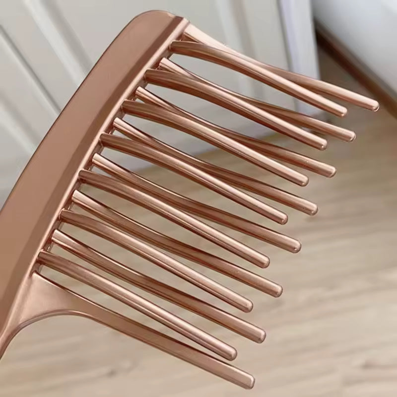 Peigne Larges Dents Satiné – Démêlage Doux & Élégant